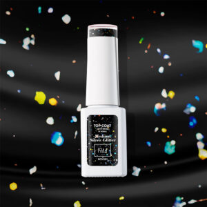 Il Top Coat - Glitter argento medio