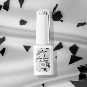 顶层涂层 - 黑色亮片