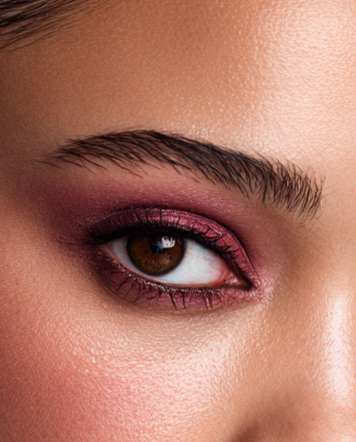 Maquillage yeux prune regard intense palette fards look prune solaire