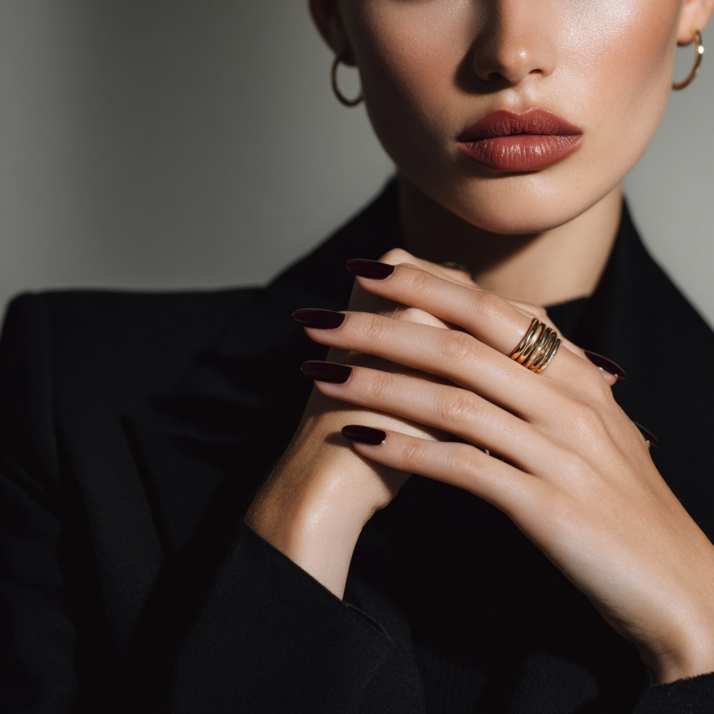 Un Hiver à Paris 半永久性指甲油系列 - 1944 年巴黎酒红色优雅美甲