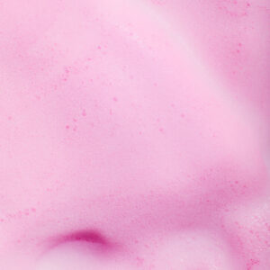 The light, creamy pink mousse texture of La Mousse Collagène 1944 Paris