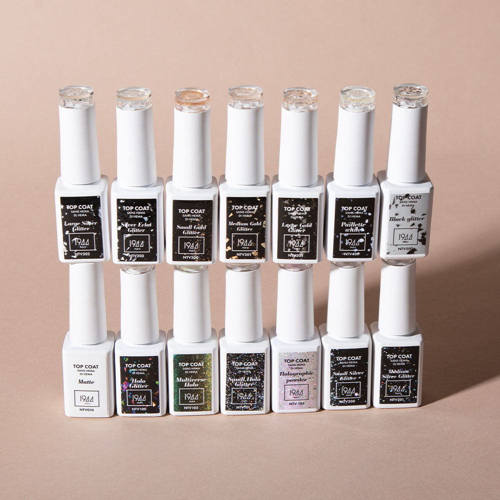 Top coat professionnels pailletés 1944 Paris – finitions créatives