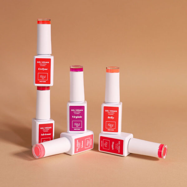 The Vegan Gel - Neon Sunset Collection | 1944 Paris Semi-Permanent