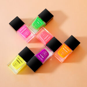 Der natürliche vegane Nagellack – Kollektion „Neon Électric“