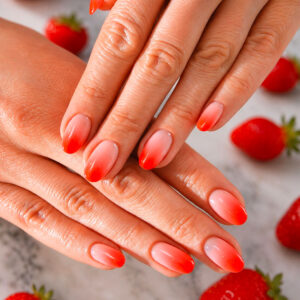 Ongles Baby Boomer Extra Néon Amber