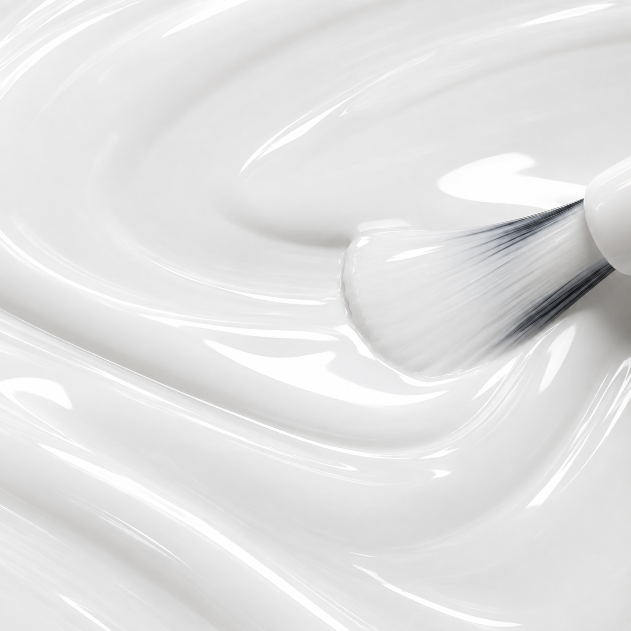 NailCare Nathalie - blanco brillante