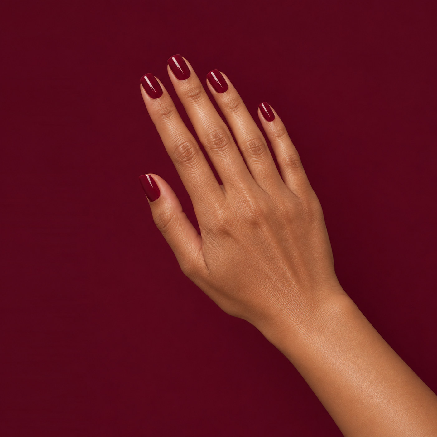 Manucure Gel Vegan bordeaux Diane