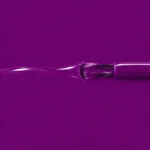 Elara vegan nail varnish in liquid form, deep purple shade (ref. 3VN296), 1944 Paris
