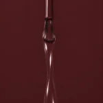 Liquid version of Nine vegan nail varnish, burgundy brown shade (ref. 3VN307), 1944 Paris