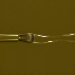 Liquid version of Suzanne’s vegan nail varnish, khaki green shade (ref. 3VN308), 1944 Paris