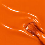 Samara vegan nail varnish in liquid form, orange shade (ref. 3VN319), 1944 Paris