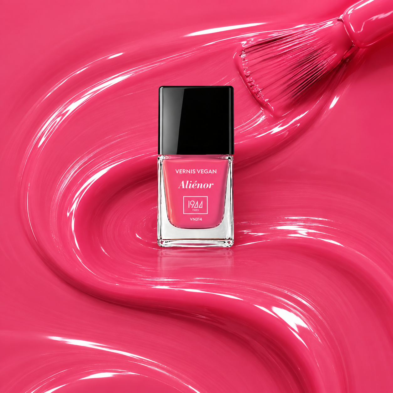 Vernis à Ongles Vegan Aliénor Collection RoseUp 1944 Paris