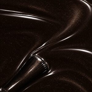 Vernis semi-permanent brun foncé Stella – Gel Vegan 1944 Paris (réf. NGE001)