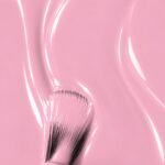 Liquid version of Romane vegan semi-permanent nail varnish, pale pink shade (ref. NGV1208), 1944 Paris