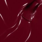 Liquid version of Natacha’s vegan semi-permanent nail varnish, dark brown shade (ref. NGV1215), 1944 Paris
