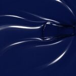 Isabelle vegan semi-permanent nail varnish in liquid form, midnight blue shade (ref. NGV1217), 1944 Paris