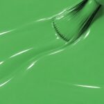 Liquid version of Louise’s vegan semi-permanent nail varnish, green shade (ref. NGV170), 1944 Paris