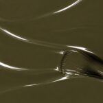 Liquid form of Albane’s vegan semi-permanent nail varnish, khaki shade (ref. NGV182), 1944 Paris