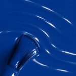 Liquid version of Noemie’s vegan semi-permanent nail varnish, midnight blue shade (ref. NGV194), 1944 Paris