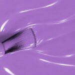 Isadora vegan semi-permanent nail varnish in liquid form, purple shade (ref. NGV207), 1944 Paris