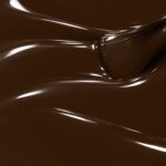 Elisa vegan semi-permanent nail varnish in liquid form, dark brown shade (ref. NGV235), 1944 Paris