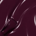 Lysiane vegan semi-permanent nail varnish in liquid form, plum shade (ref. NGV246), 1944 Paris