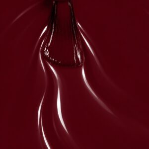 Rendu liquide du gel semi-permanent vegan Eleonore, teinte brun foncé (réf. NGV255), 1944 Paris