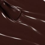 Amaya vegan semi-permanent nail varnish in liquid form, dark brown shade (ref. NGV268), 1944 Paris