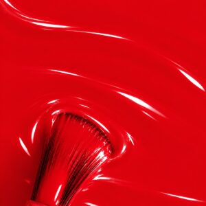 Vernis semi-permanent rouge Eugénie – Gel Vegan 1944 Paris (réf. NGV311)