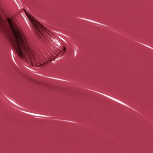 Vernis semi-permanent rose framboise Augustine – Gel Vegan 1944 Paris (réf. NGV316)