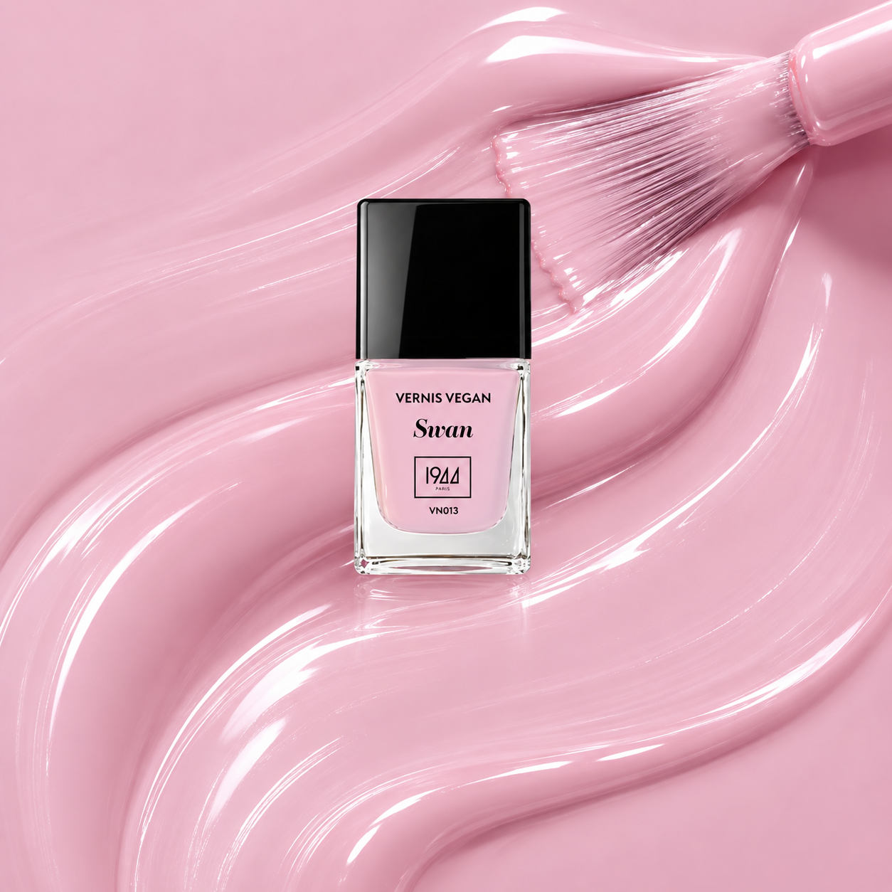 Vernis à Ongles Vegan Swan Collection RoseUp 1944 Paris